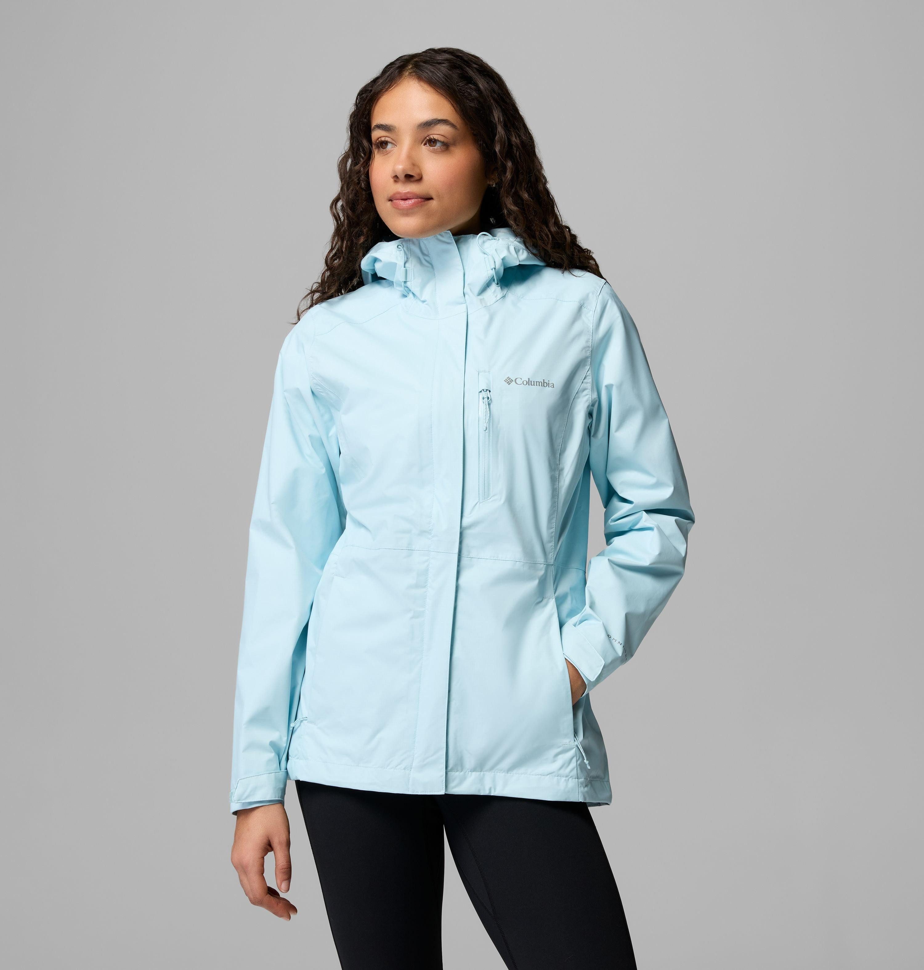 Columbia Regenjacke Pouring Adventure III Jacket sportlicher Stil, wasserdichtes und winddichtes Material