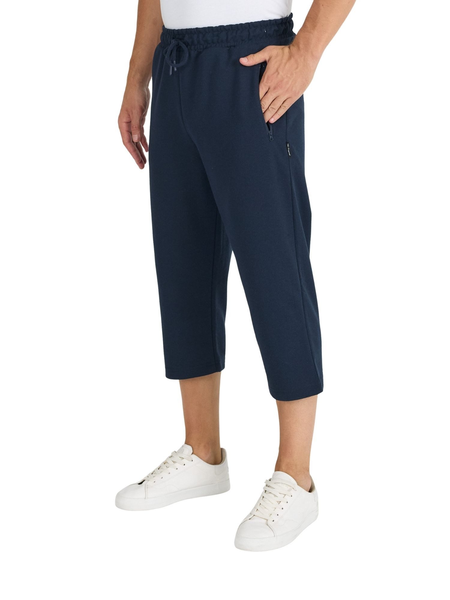 COMEOR 3/4-Sweathose Herren Bermuda Capri Shorts 3/4 Sommerhosen mit Reißve günstig online kaufen