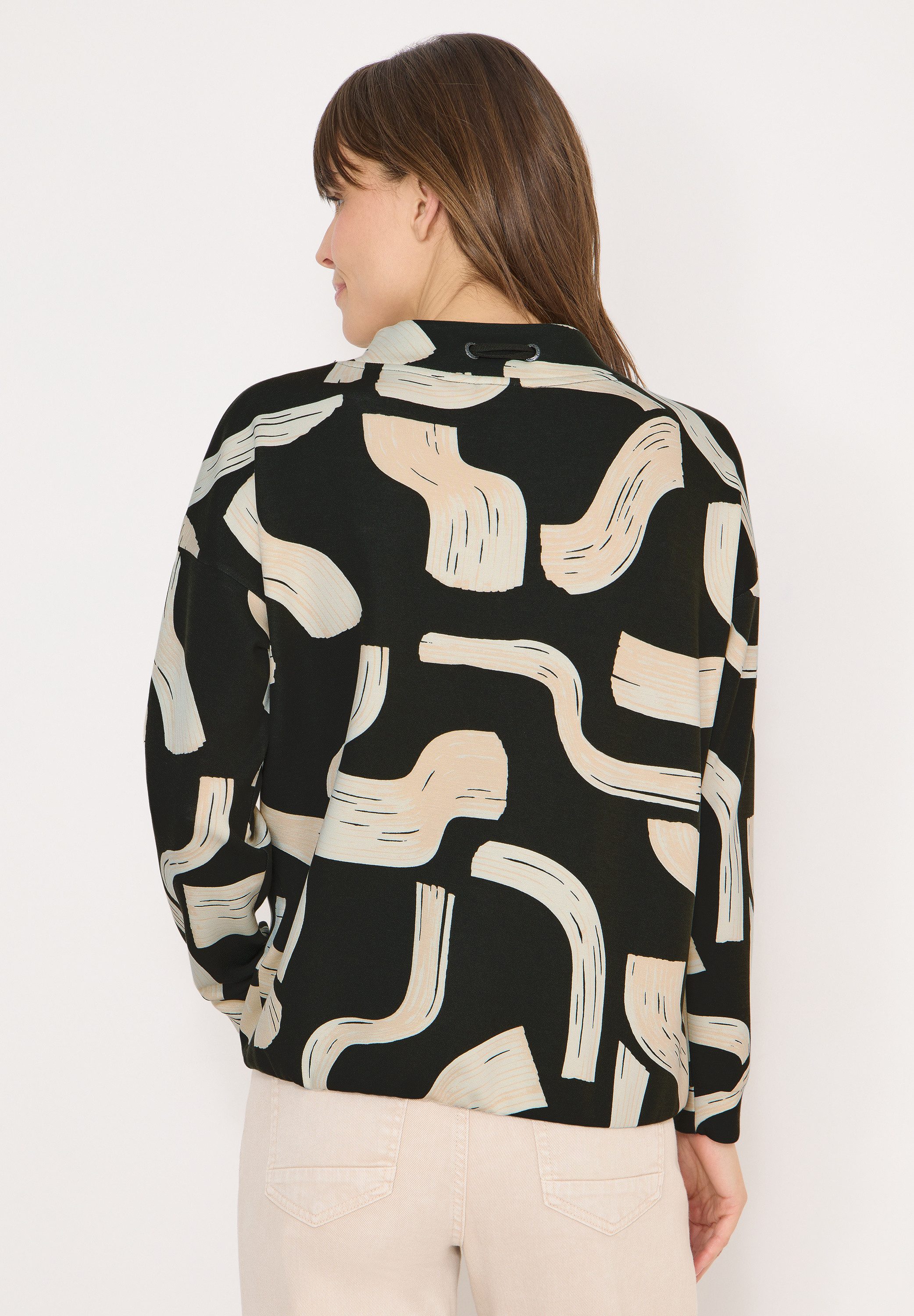 CECIL Langarmshirt mit Elastiksaum günstig online kaufen