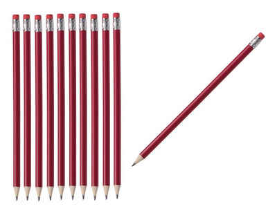 Livepac Office Bleistift 100 Bleistifte mit Radierer / HB / ohne Herstellerlogo / Farbe: lackie