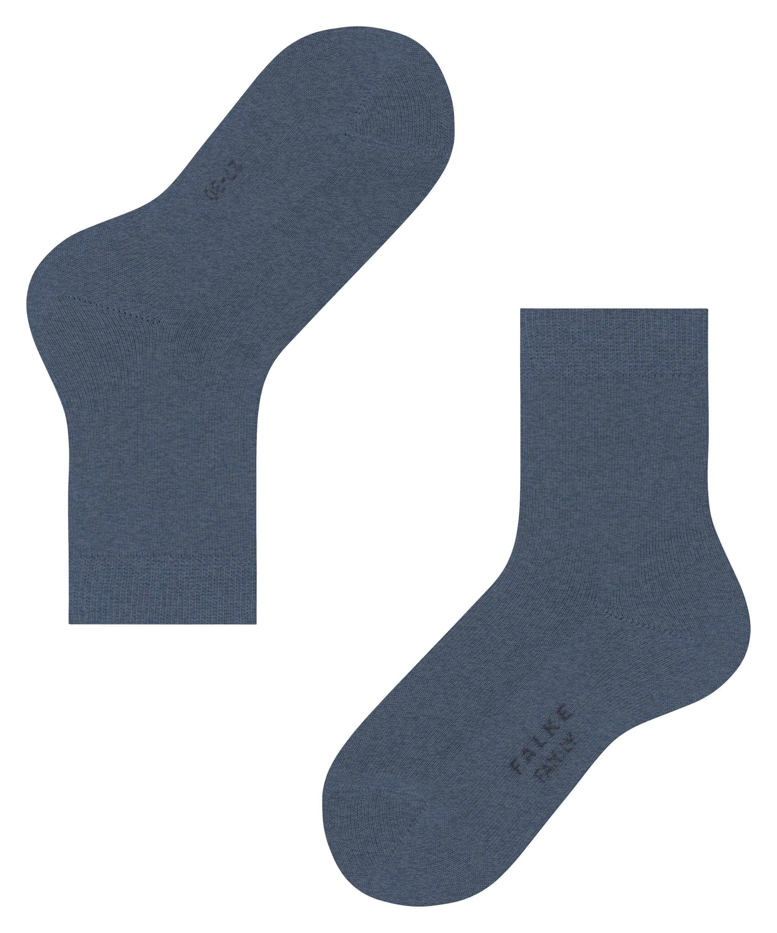 denim (6660) light FALKE Family (1-Paar) Socken