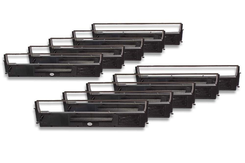 vhbw Beschriftungsband passend für Epson RX82, RX80T, RX85 Drucker & Kopierer Nadeldrucker