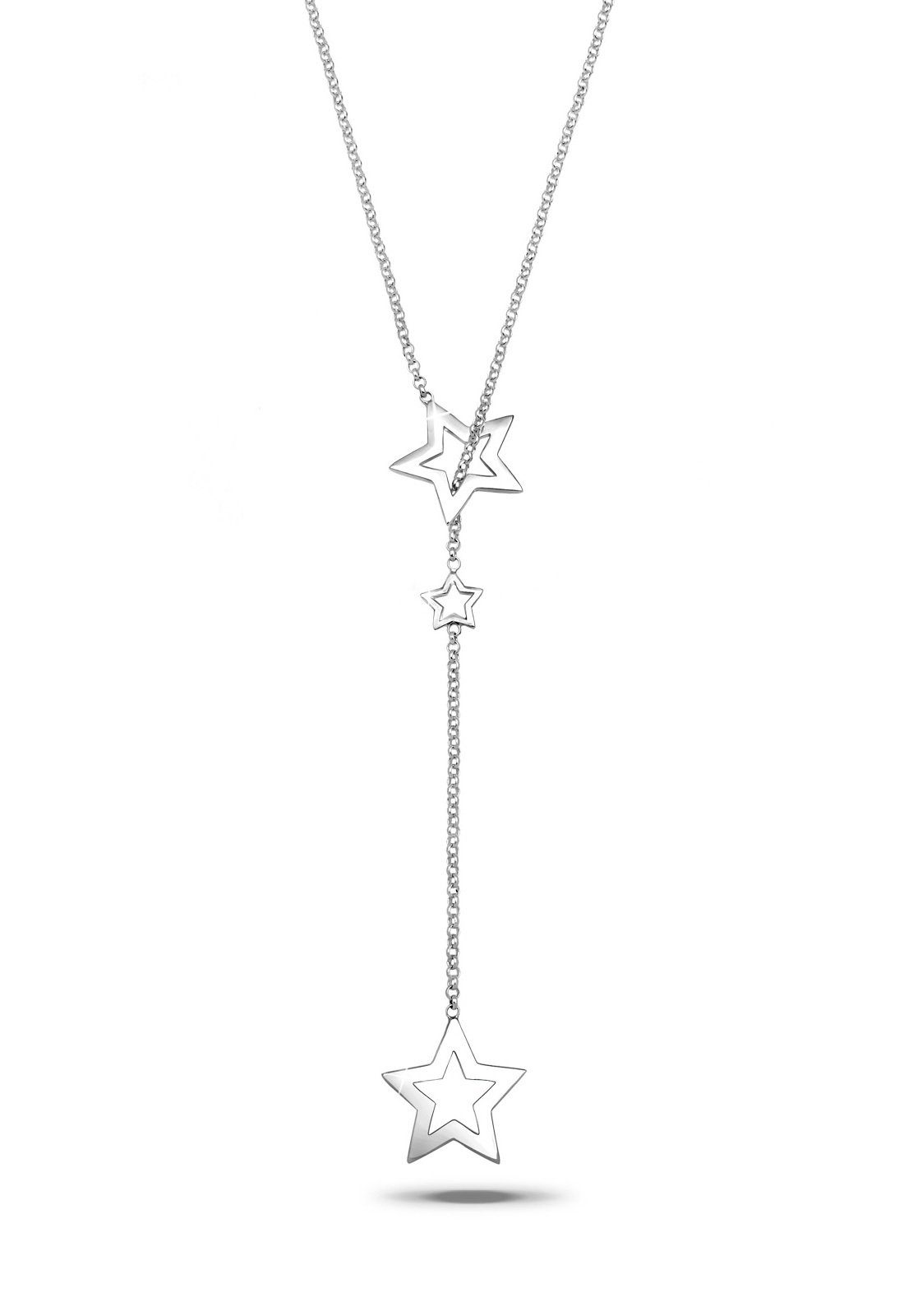 Elli Collierkettchen Y-Kette Stern Astro Bezaubernd 925 Silber