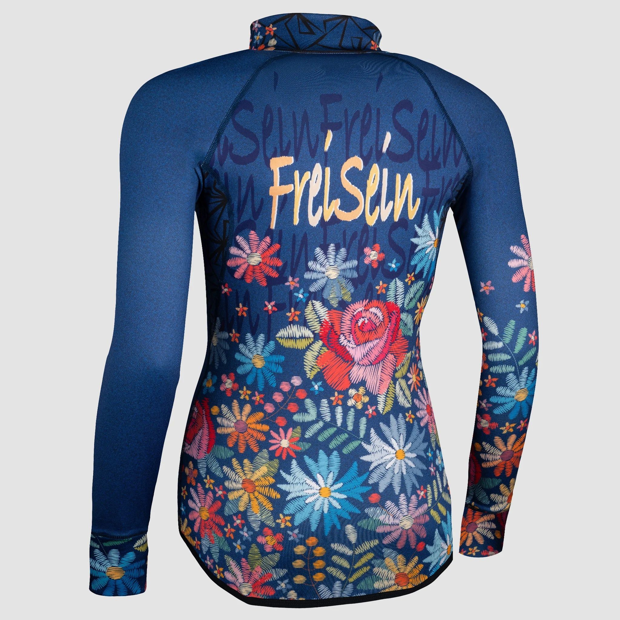 Freisein Project Funktionsshirt WonderfulDay Farbenfroher Allover Blütenpri günstig online kaufen