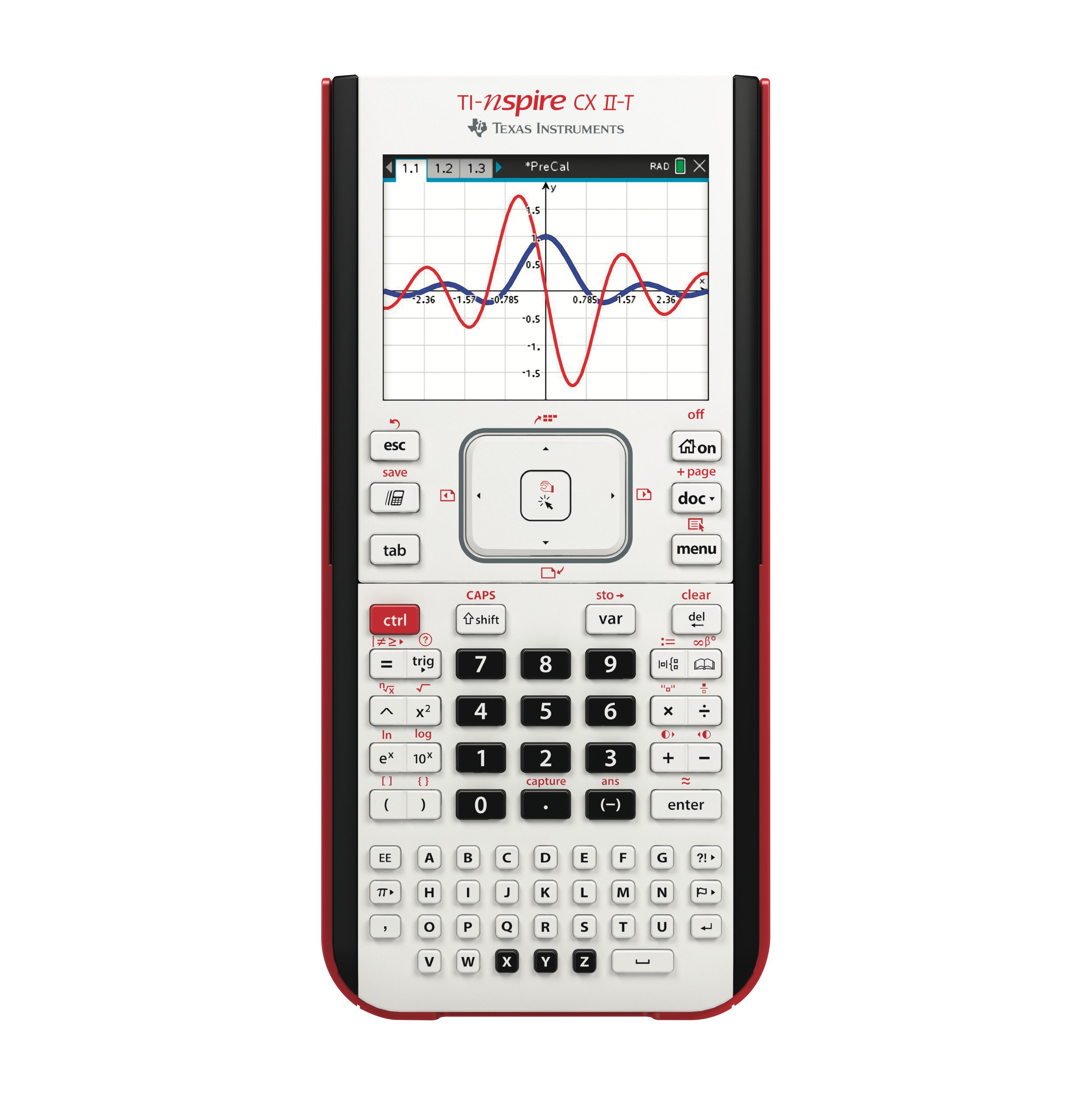 Texas Instruments Taschenrechner TI-Ns CXIIH, Akku, Graphikrechner TI-Nspire™ CX II-T