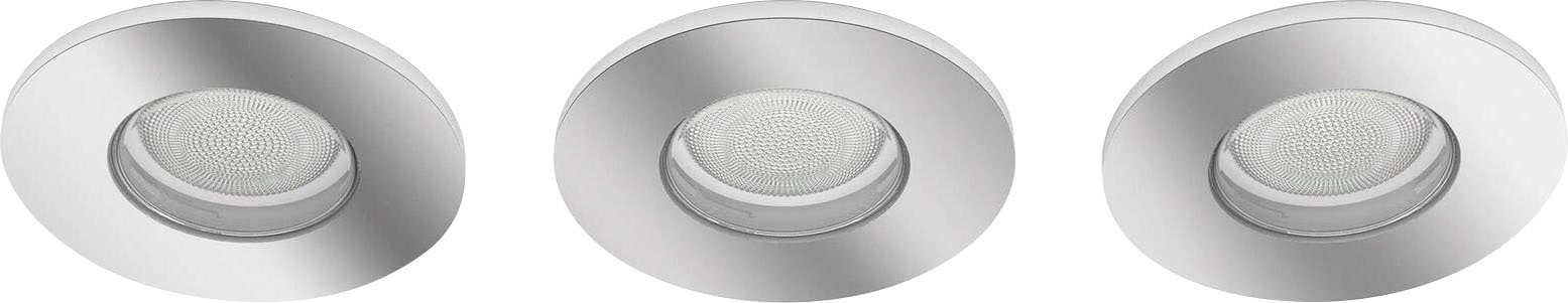 LED Philips Flutlichtstrahler wechselbar, Dimmfunktion, Leuchtmittel Hue Farbwechsler Xamento,