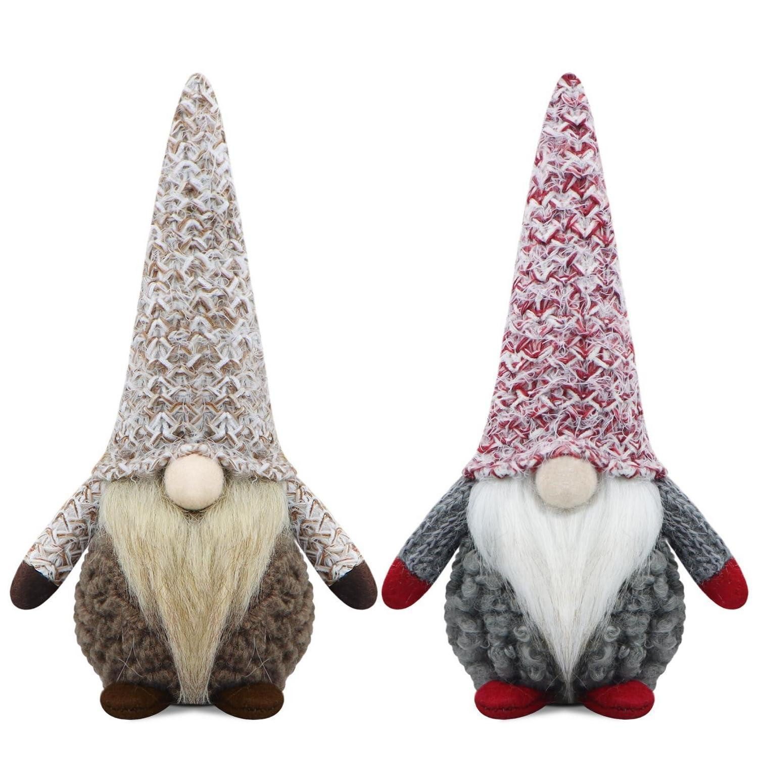 LuxusKollektion Wichtel Wichtel Figuren 2er Set Weihnachtsdeko 26cm (2 St)