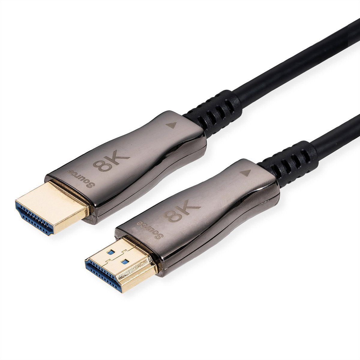 VALUE Ultra HDMI Aktiv Optisches 8K Kabel Audio- & Video-Kabel, HDMI Typ A Männlich (Stecker), HDMI Typ A Männlich (Stecker) (1500.0 cm)