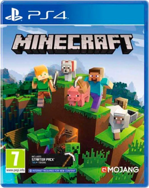 glänzend Sony Collection Minecraft 4 PS4 Starter PlayStation