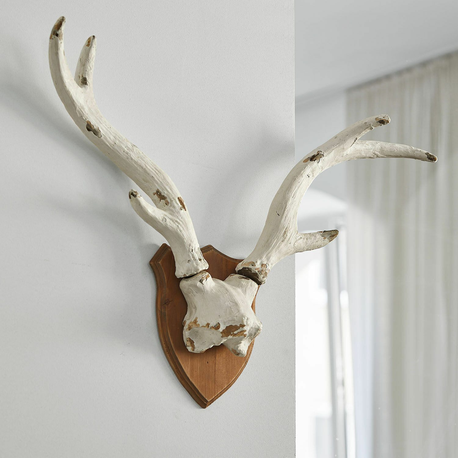 Mirabeau Weihnachtsfigur Deko-Geweih Talim weiß (kein Set, kein Set) günstig online kaufen