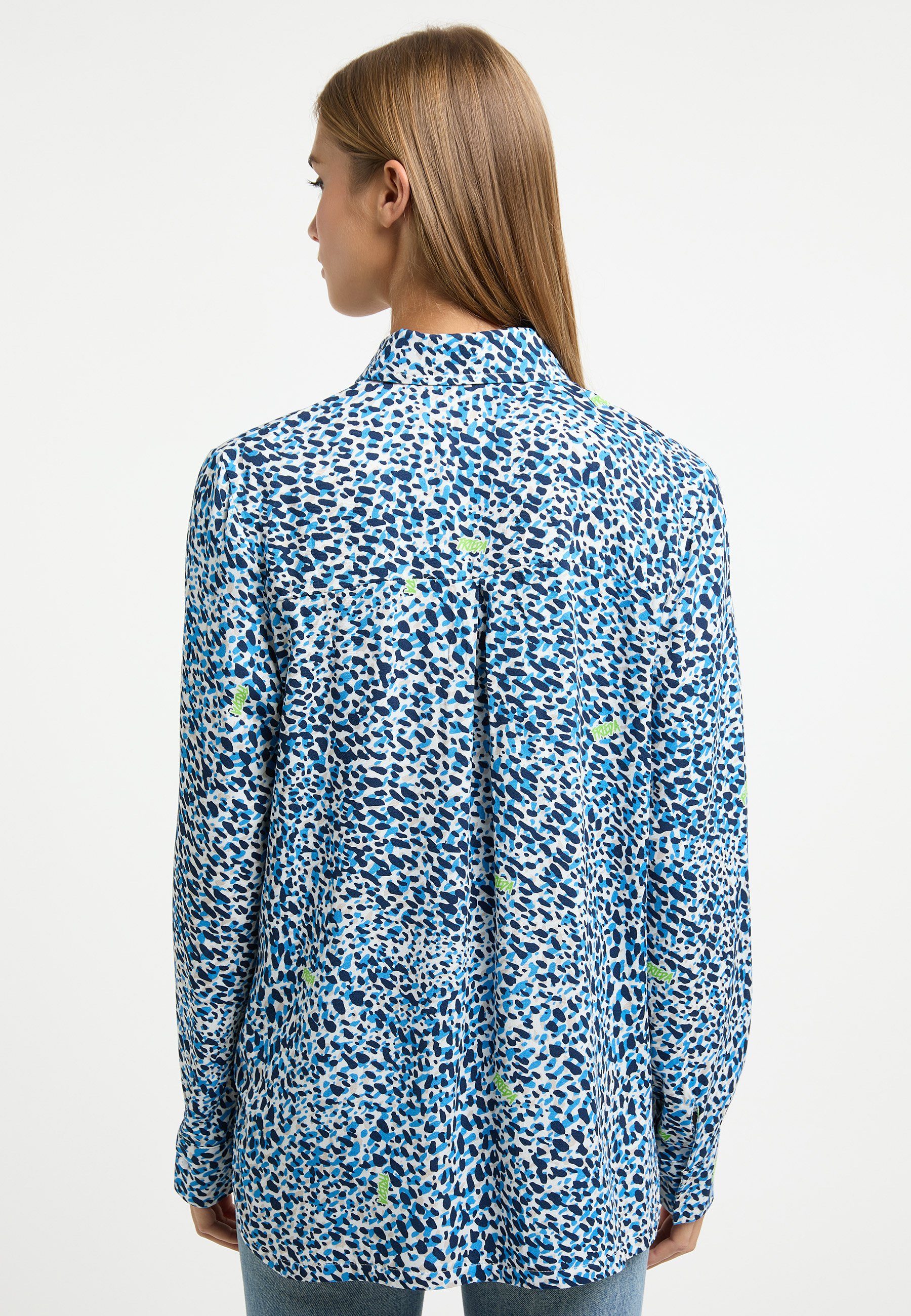 Frieda & Freddies NY Klassische Bluse Blouse mit Knopfleiste