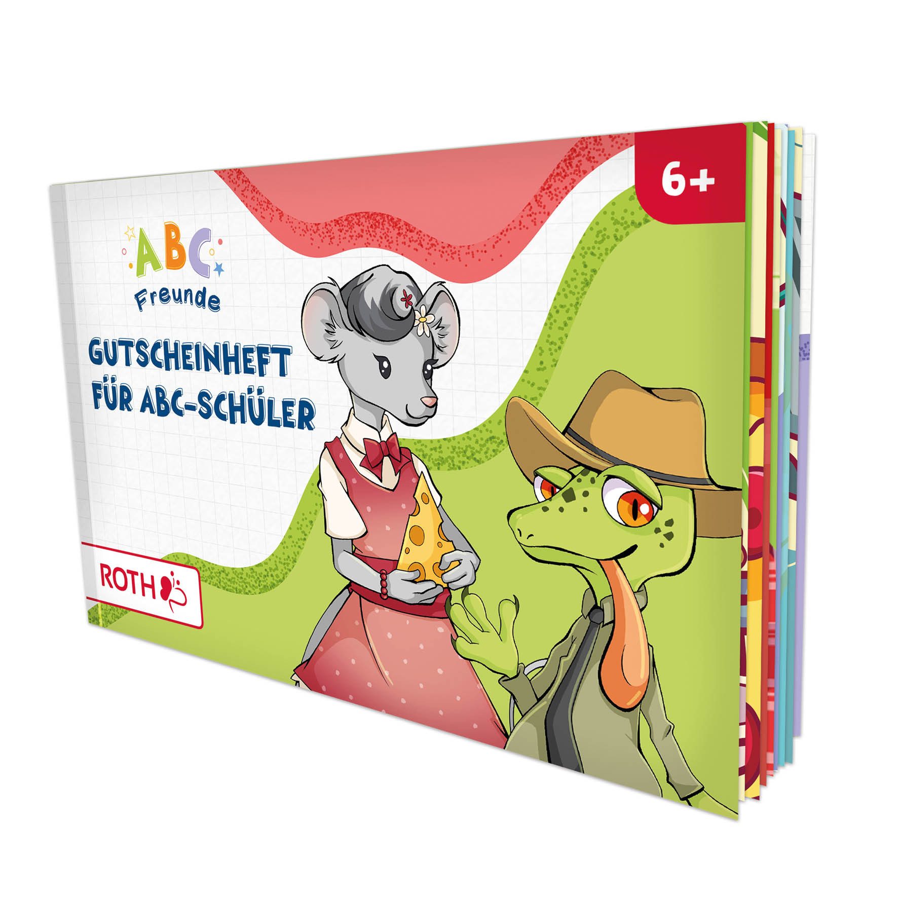 Roth Schultüte Gutscheinheft "ABC Freunde", Verschluss