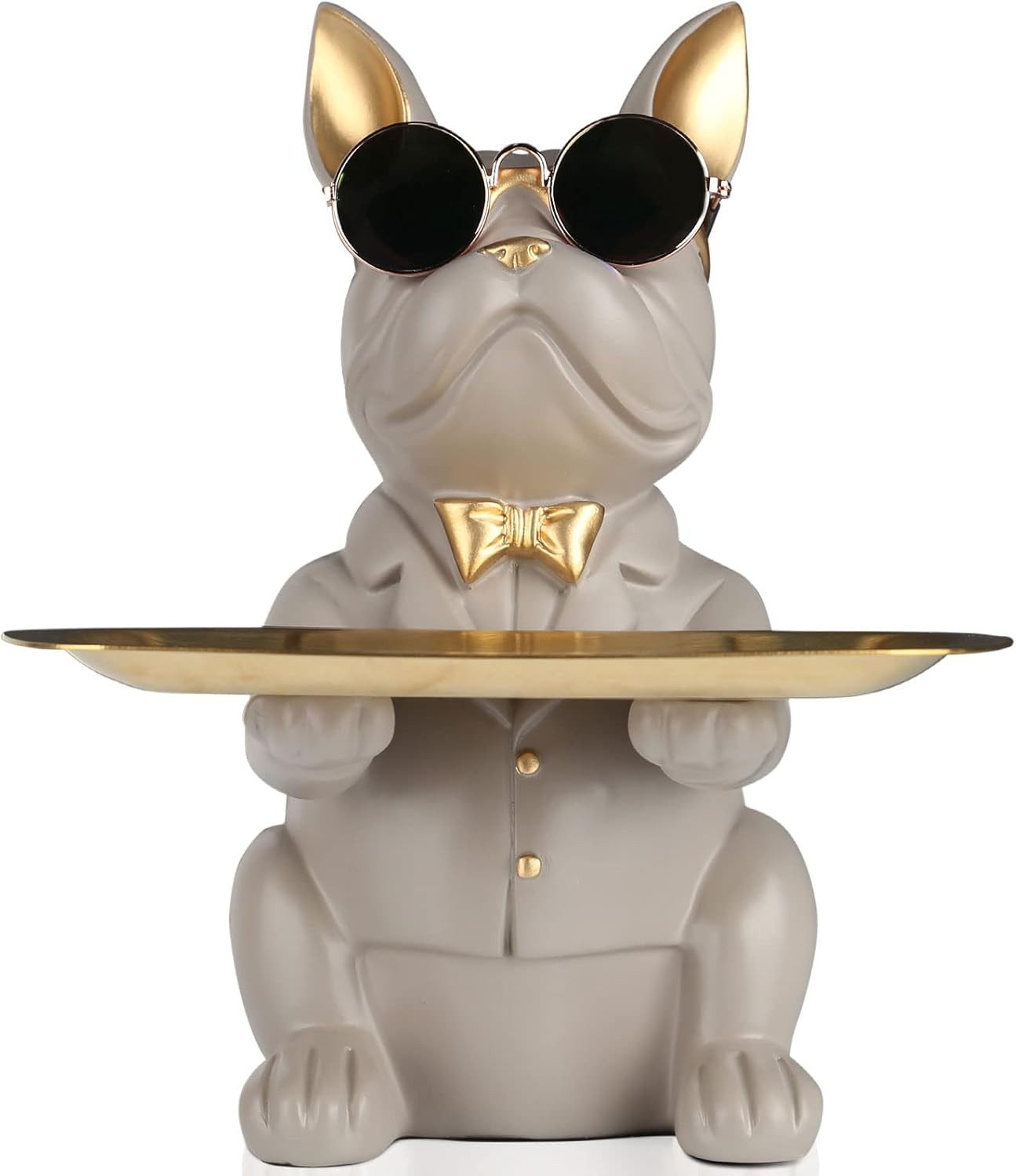 Coonoor Dekoschale Bulldogge Deko Skulpturen, Schlüsselbrett günstig online kaufen