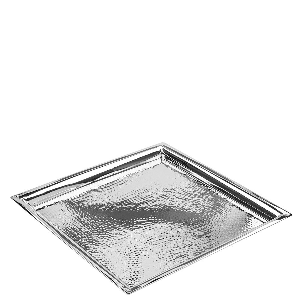 Fink Dekotablett FINK Tablett Nagano - silber - B. 34cm (1 Stück)