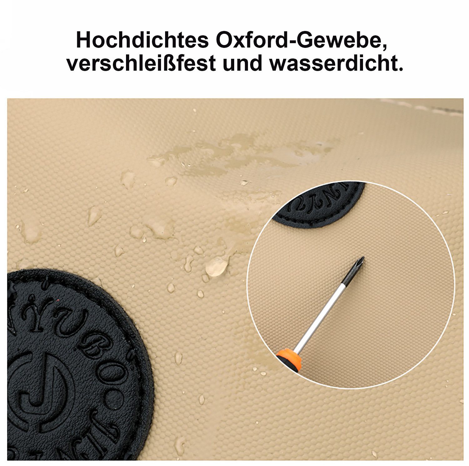 ibettertec Reisetasche Fitnesstasche,Sporttasche,Große Umhängetasche mit Schuhfach&Nassfach (Atmungsaktiv, wasserdicht, verschleißfest, großes Fassungsvermögen) – Bild 5 von 5