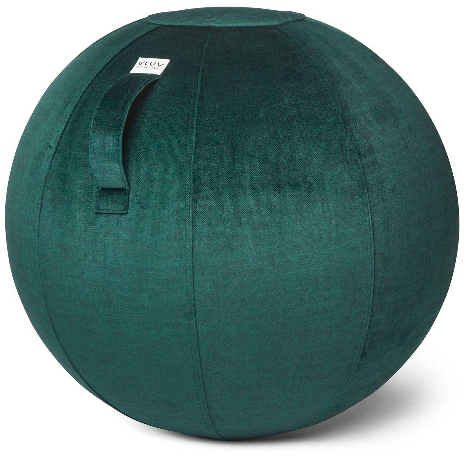 VLUV Stuhl Varm Samt-Sitzball Durchmesser 60-65 cm Forest