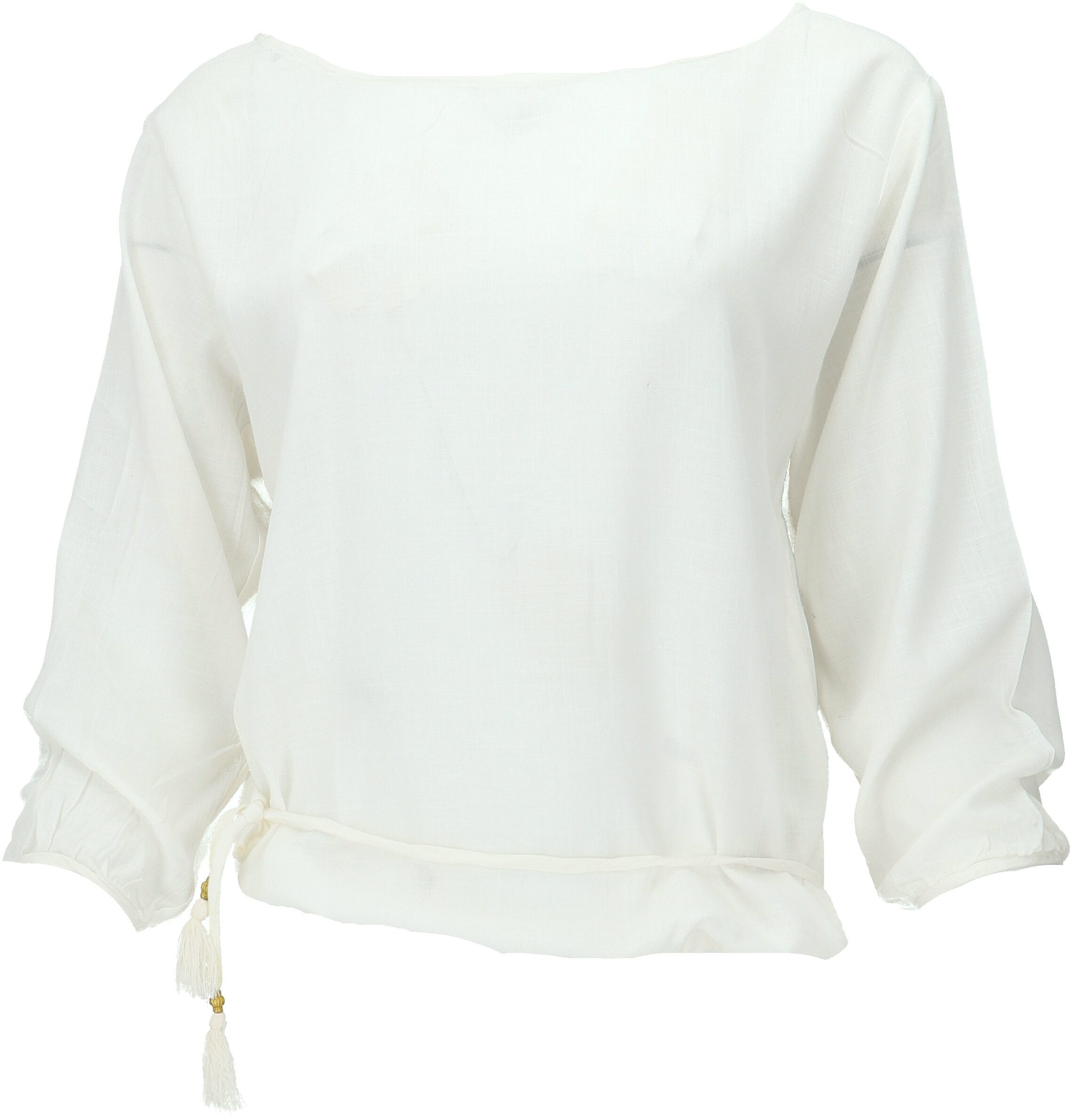 Guru-Shop Longbluse Langarm Boho Blusentop mit günstig online kaufen