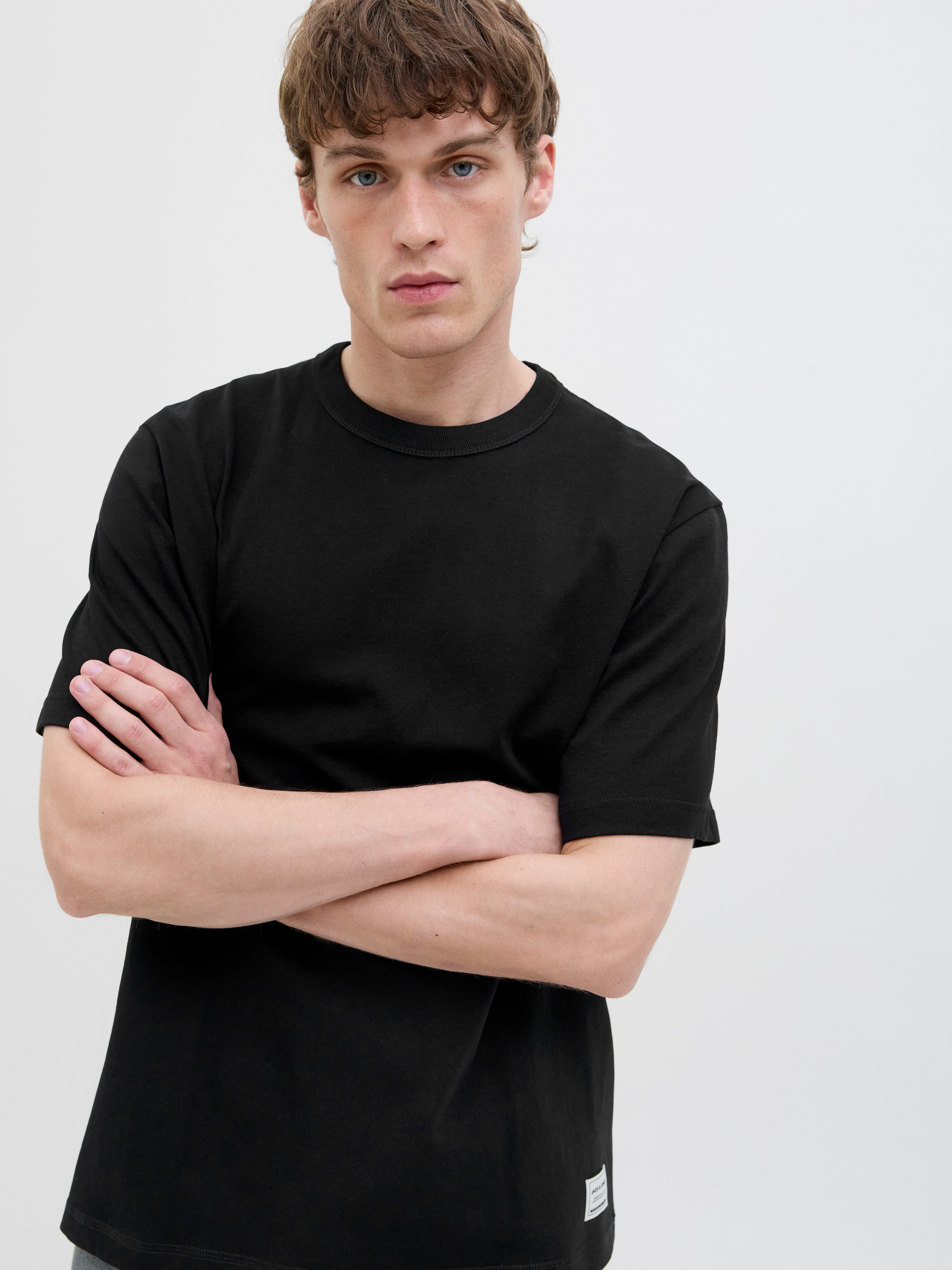 Jack & Jones Rundhalsshirt JJEDOVER TEE SS CREW NECK günstig online kaufen