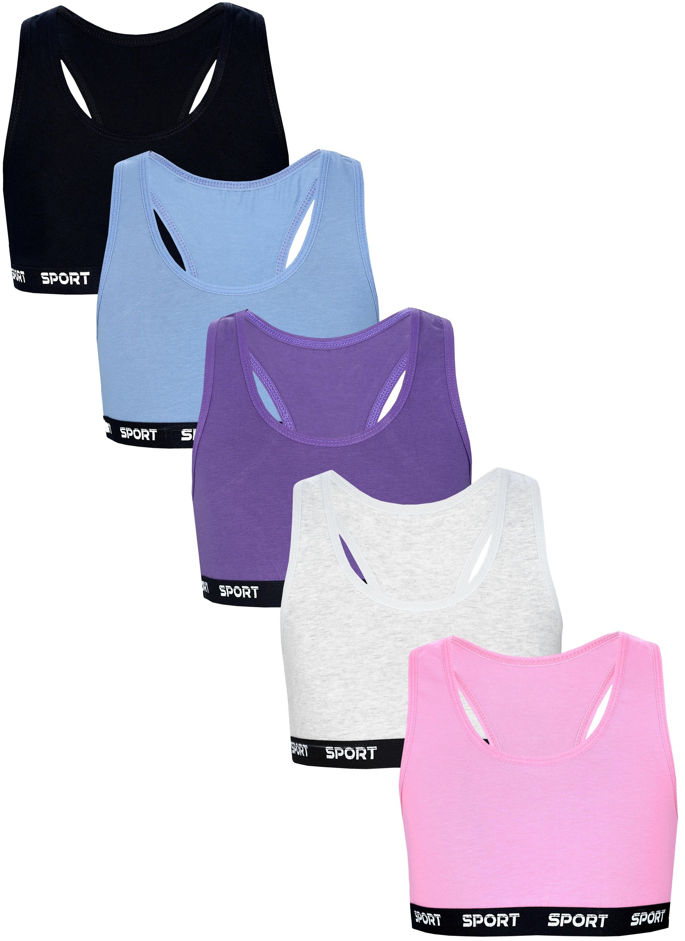 TupTam Bustier TupTam Mädchen Bustier mit breiten Trägern und Racerback
