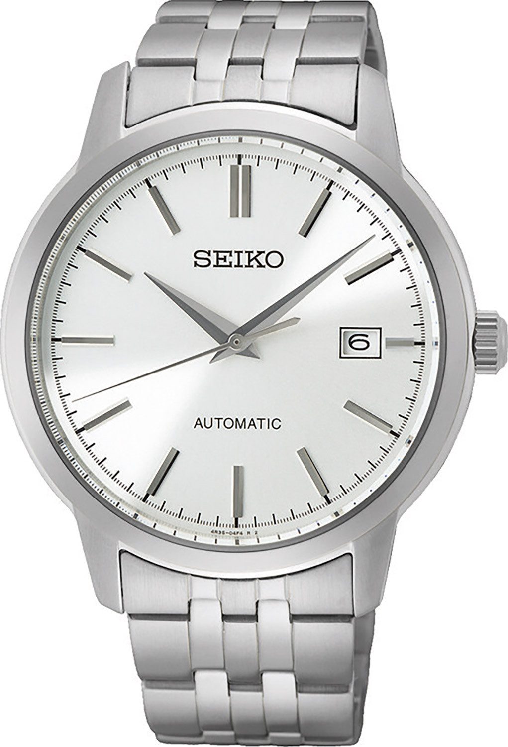 Seiko Automatikuhr Automatik Stahl/Silberfarben günstig online kaufen