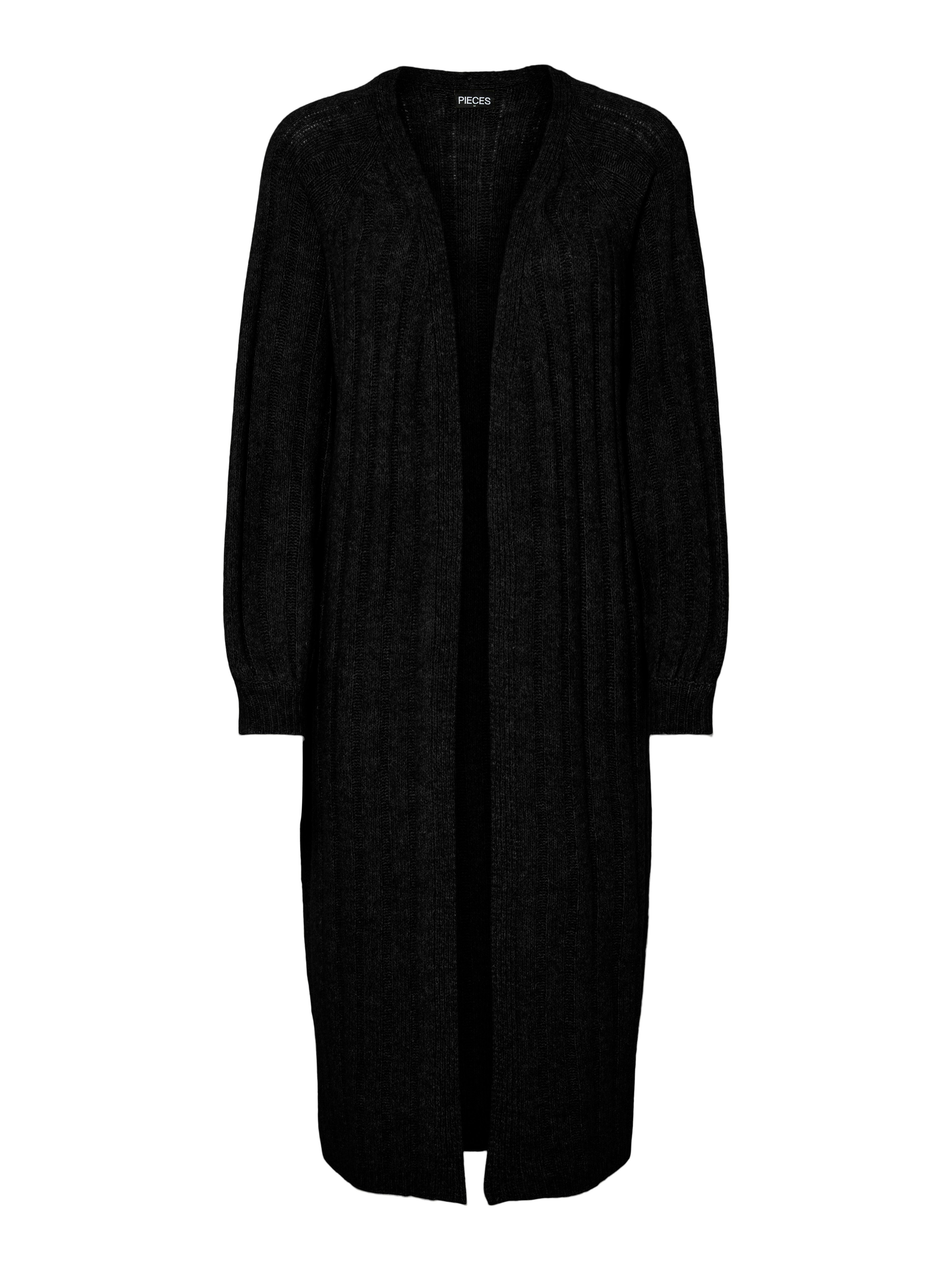 pieces Strickjacke PCMAGGY LS LONG KNIT CARDIGAN NOOS BC günstig online kaufen