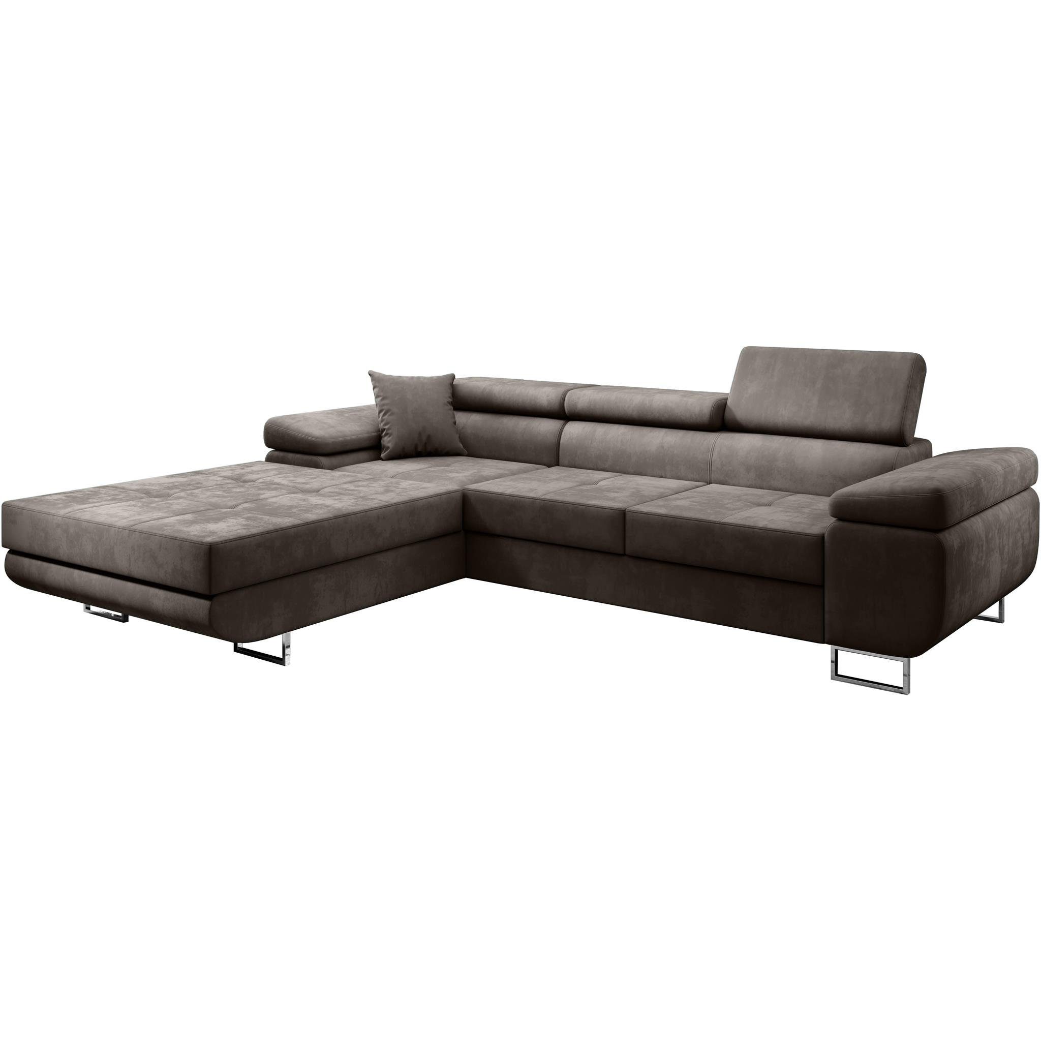 Beautysofa Ecksofa Alons mit Schlaffunktion auf günstig online kaufen