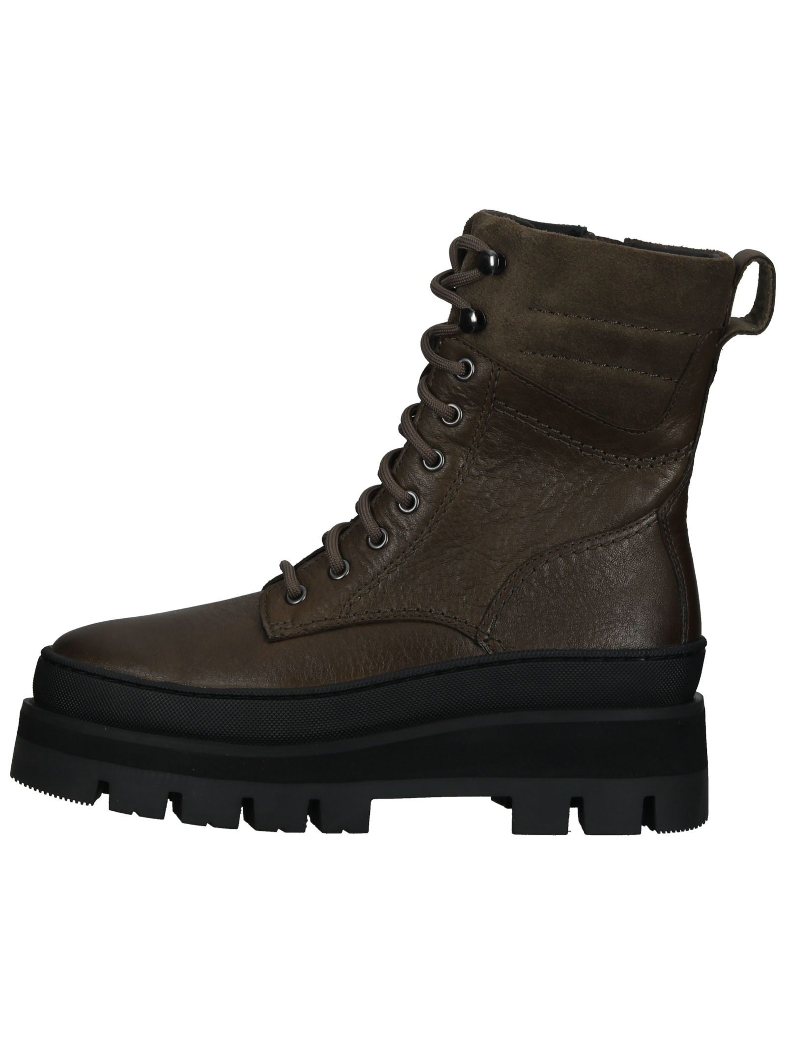 Clarks Clarks Stiefelette Leder/Textil Schnürstiefelette
