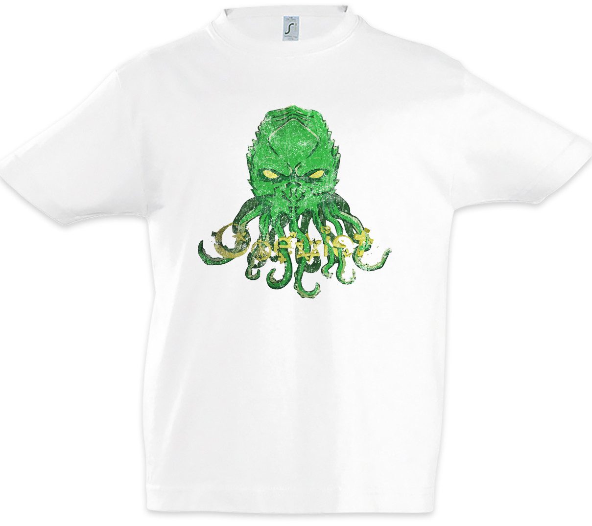 Print-Shirt Cthulhu Coexist Kinder T-Shirt Call Horror Arkham H. P. Lovecraft