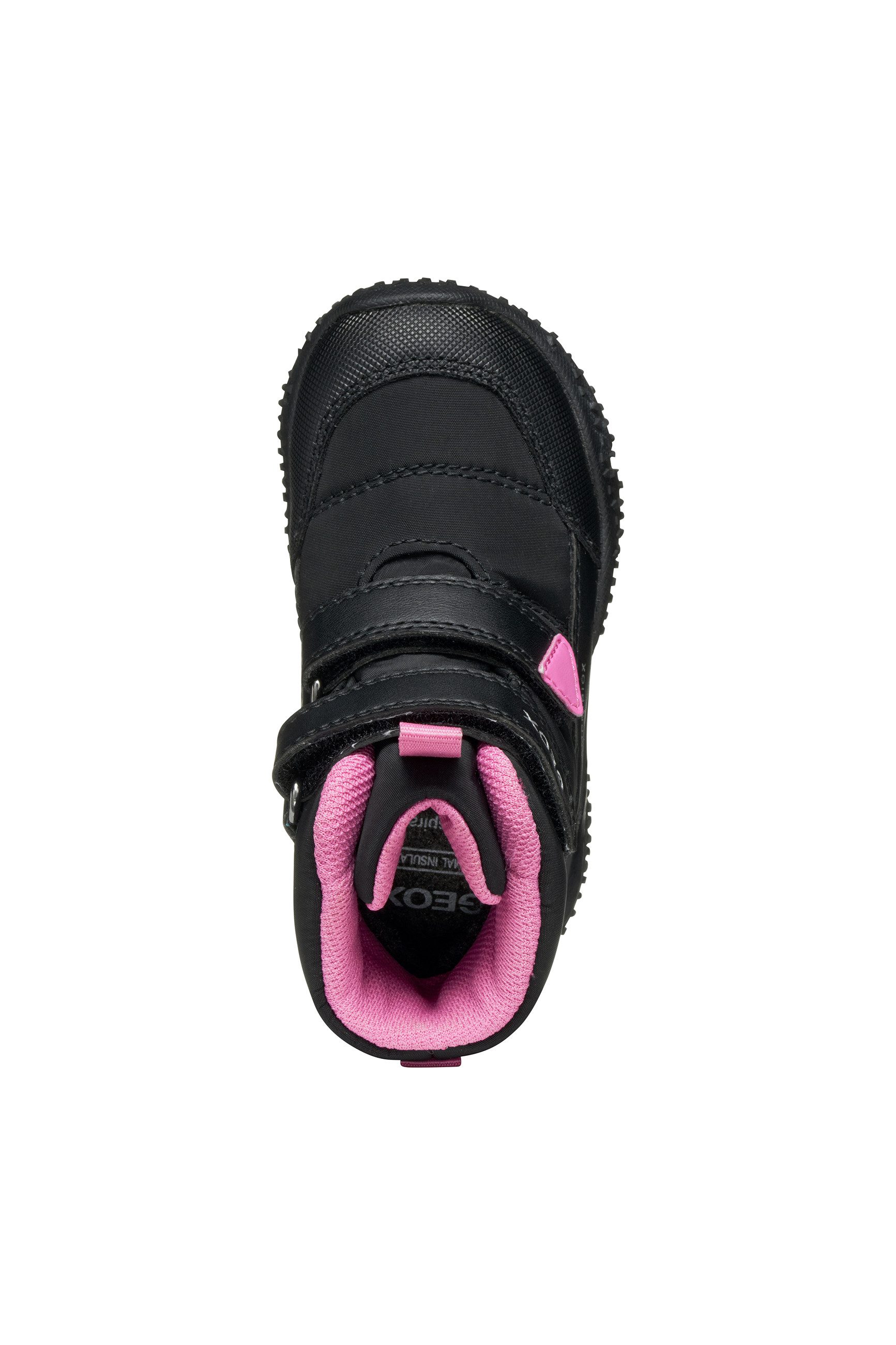 Geox B BALTIC GIRL B ABX Winterboots Klettstiefel, Snowboots mit Warmfutter, Größenschablone zum Download