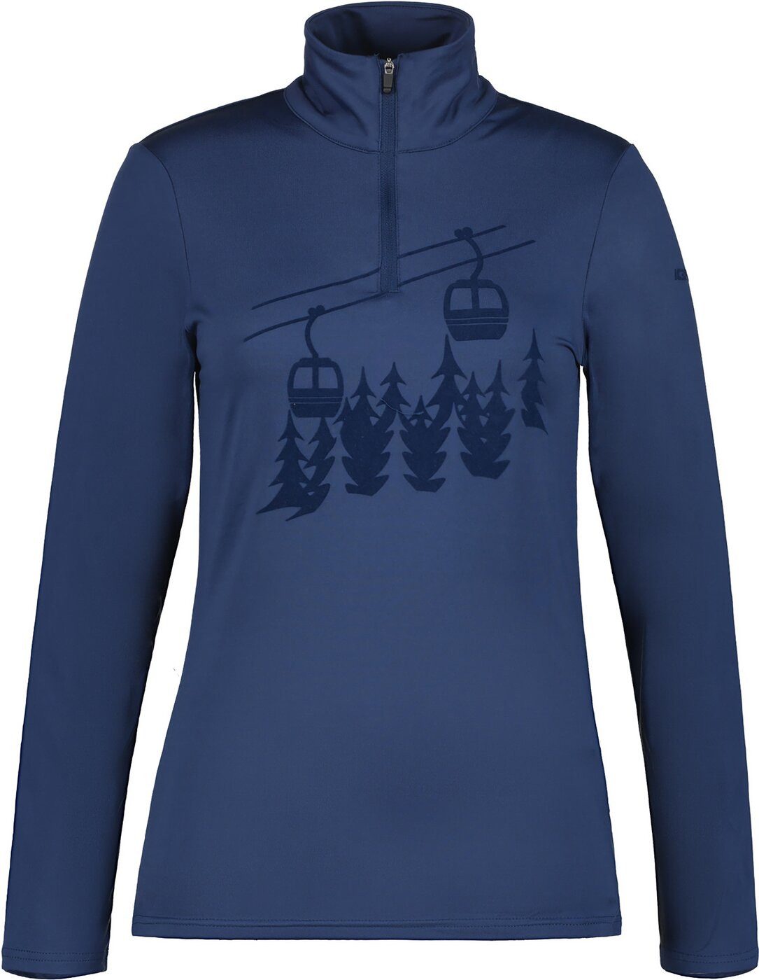 Icepeak Rollkragenpullover ICEPEAK ELLENTON DUNKEL BLAU