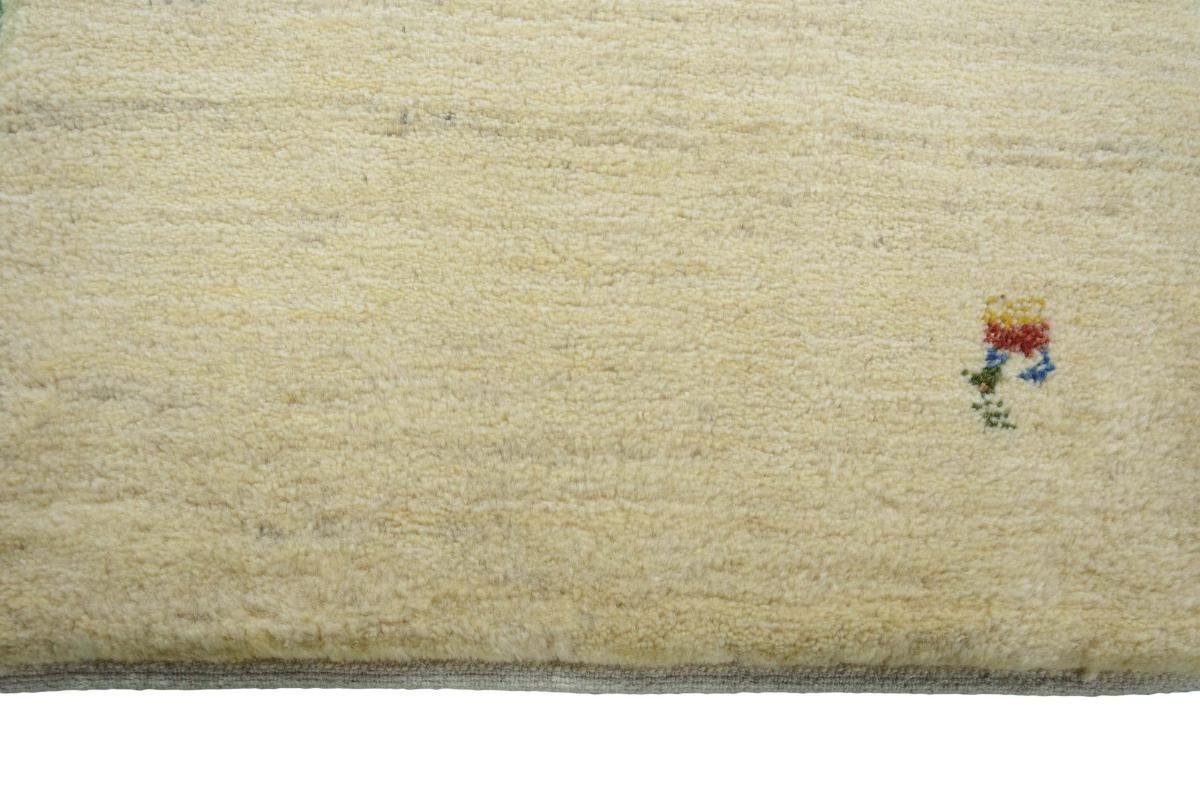 Orientteppich, mm Perser Gabbeh Handgeknüpfter Moderner 18 Höhe: 61x89 Orientteppich Trading, rechteckig, Nain