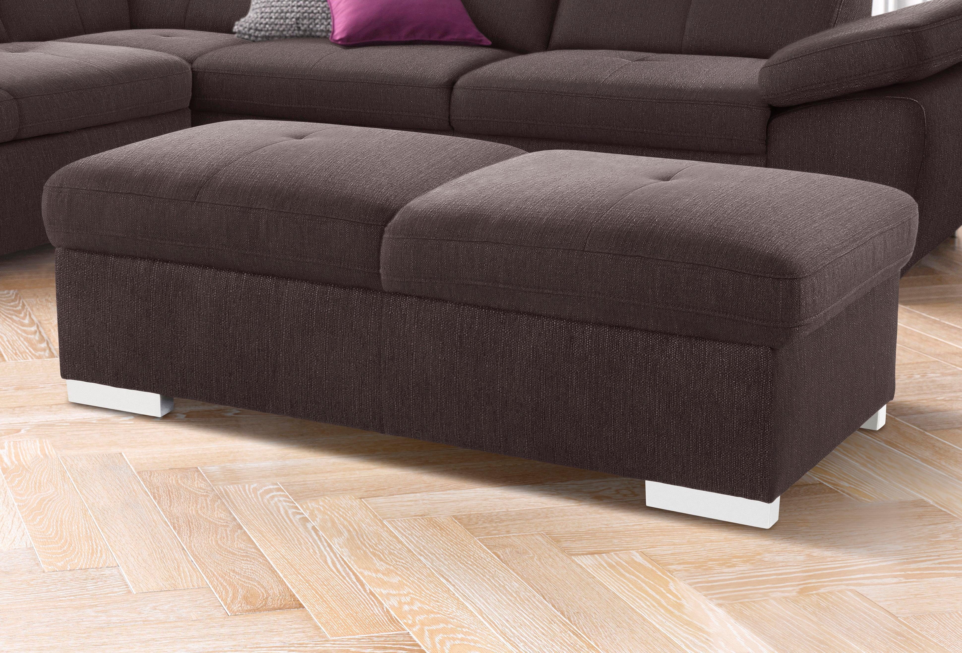 exxpo - sofa fashion Табуретки Spring Bankhocker, guter Sitzkomfort und tolle Verarbeitungsdetails