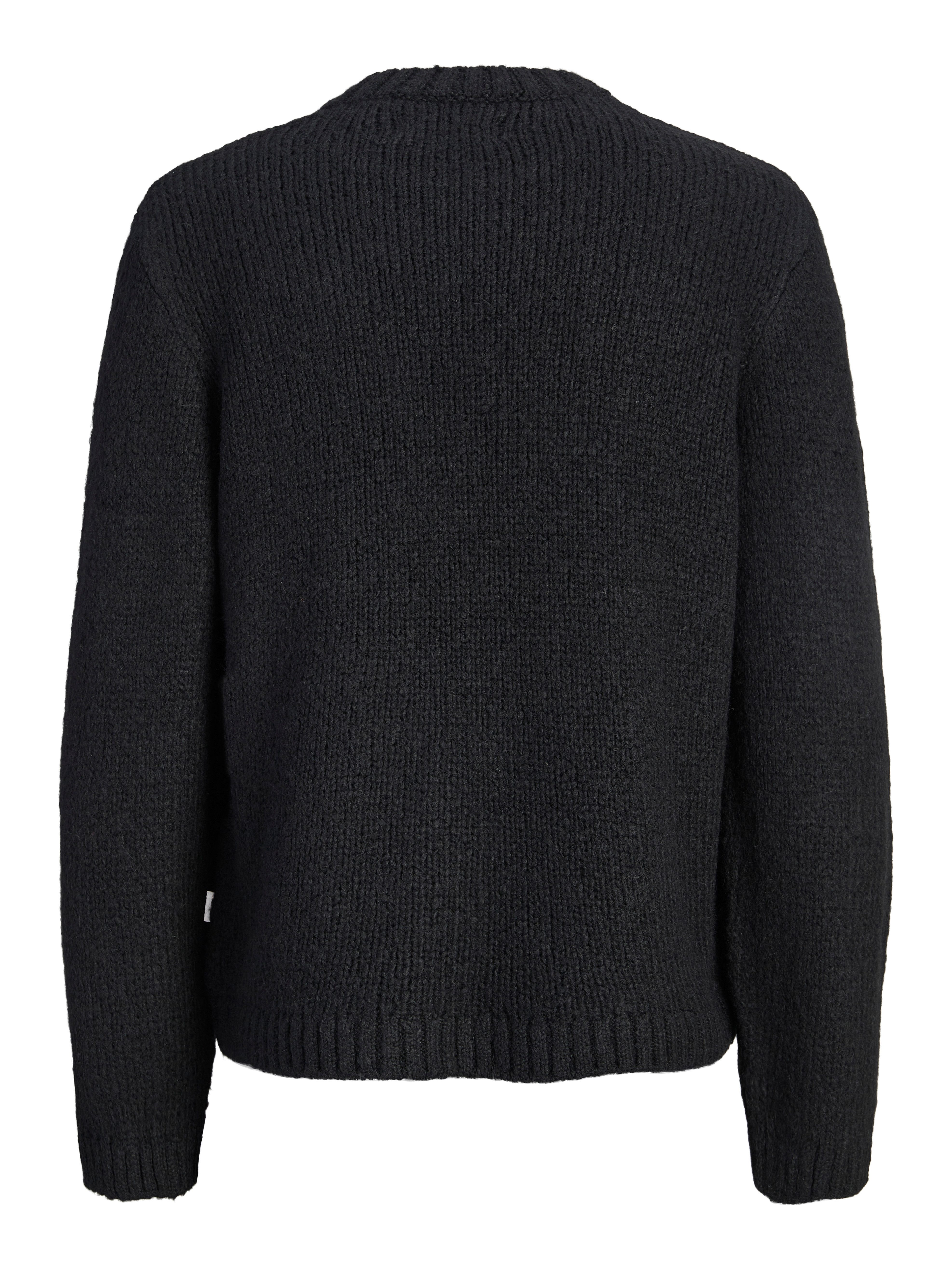 Jack & Jones Rundhalspullover JORSALAMANCO KNIT CREW NECK Materialmix, regular fit – Bild 3 von 3