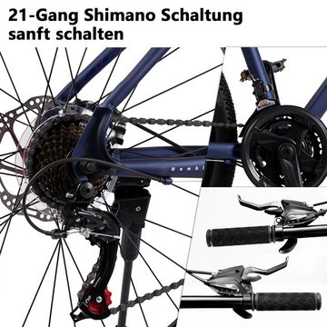 Velors Mountainbike 26 27.5 29 Zoll Fahrrad für Damen Herren, 21 Gang Shimano Tourney TZ Schaltwerk, Kettenschaltung, Aluminium Rahmen Kenda, Jugendfahrrad MTB Hardtail