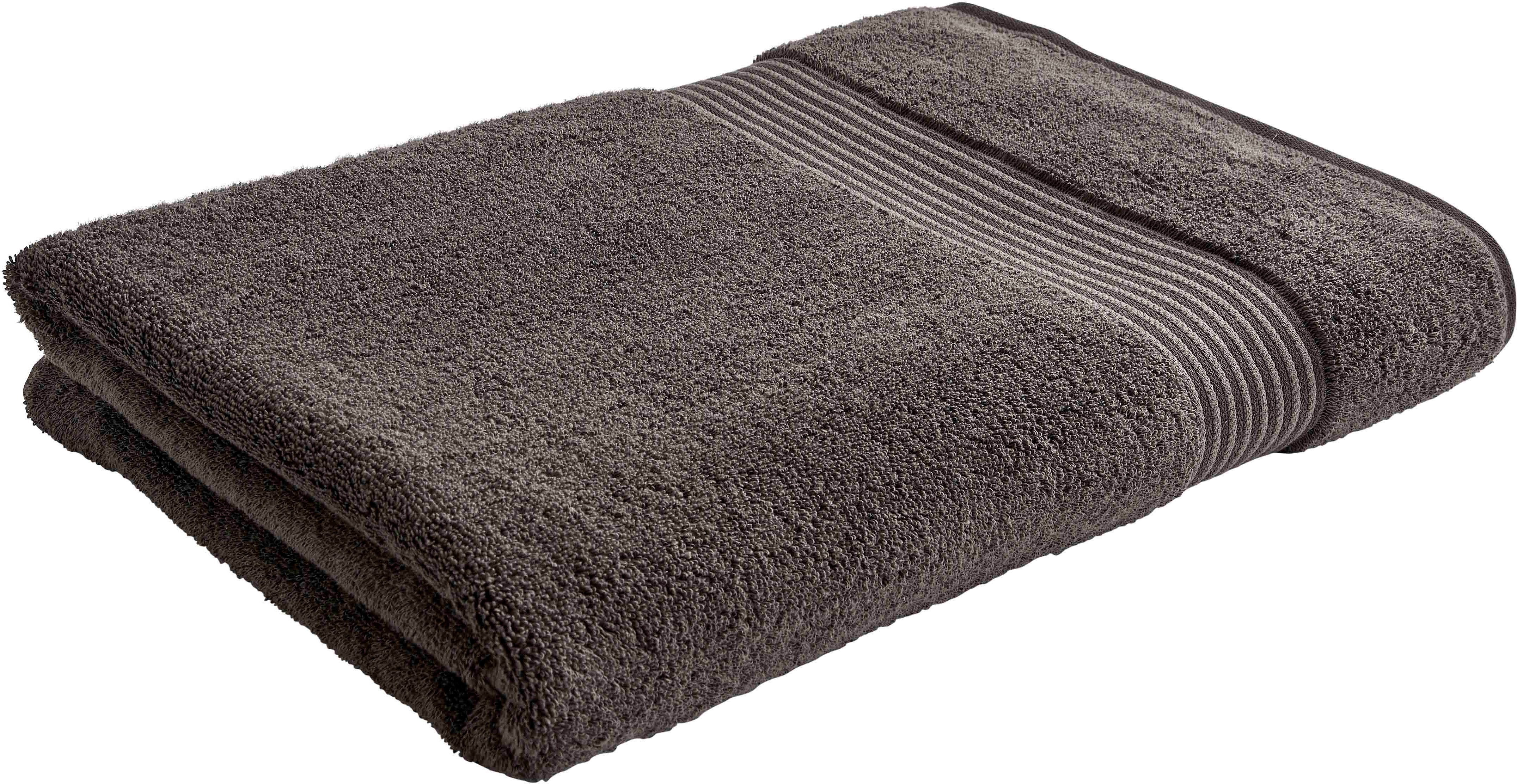 Christy Strandtücher Supreme, Walkfrottier (2-St), Premium Handtuch in Luxusqualität, 650g/m², 100 x 180, 2er Set