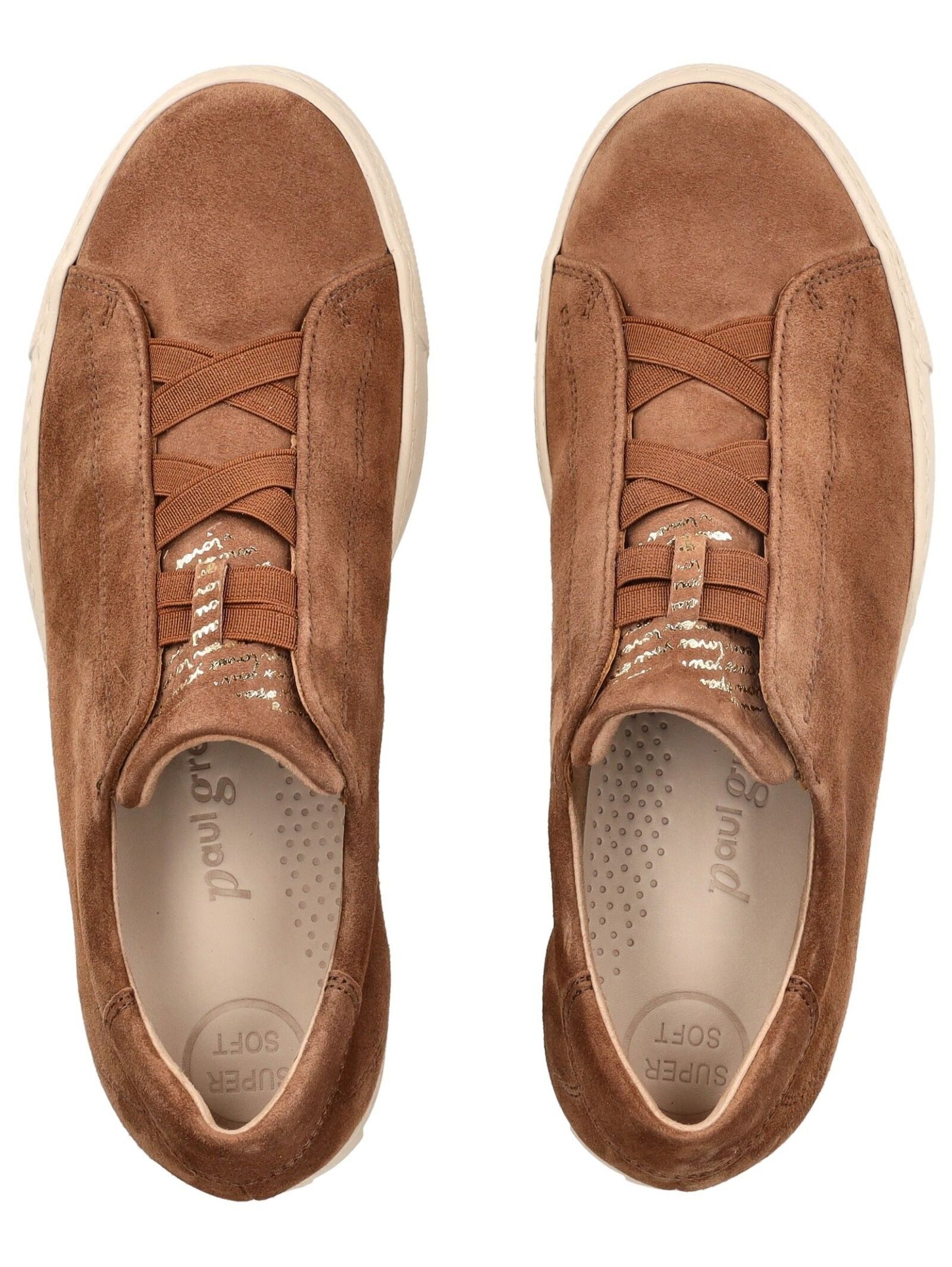 Paul Green Paul Green Halbschuhe Veloursleder Schnürschuh
