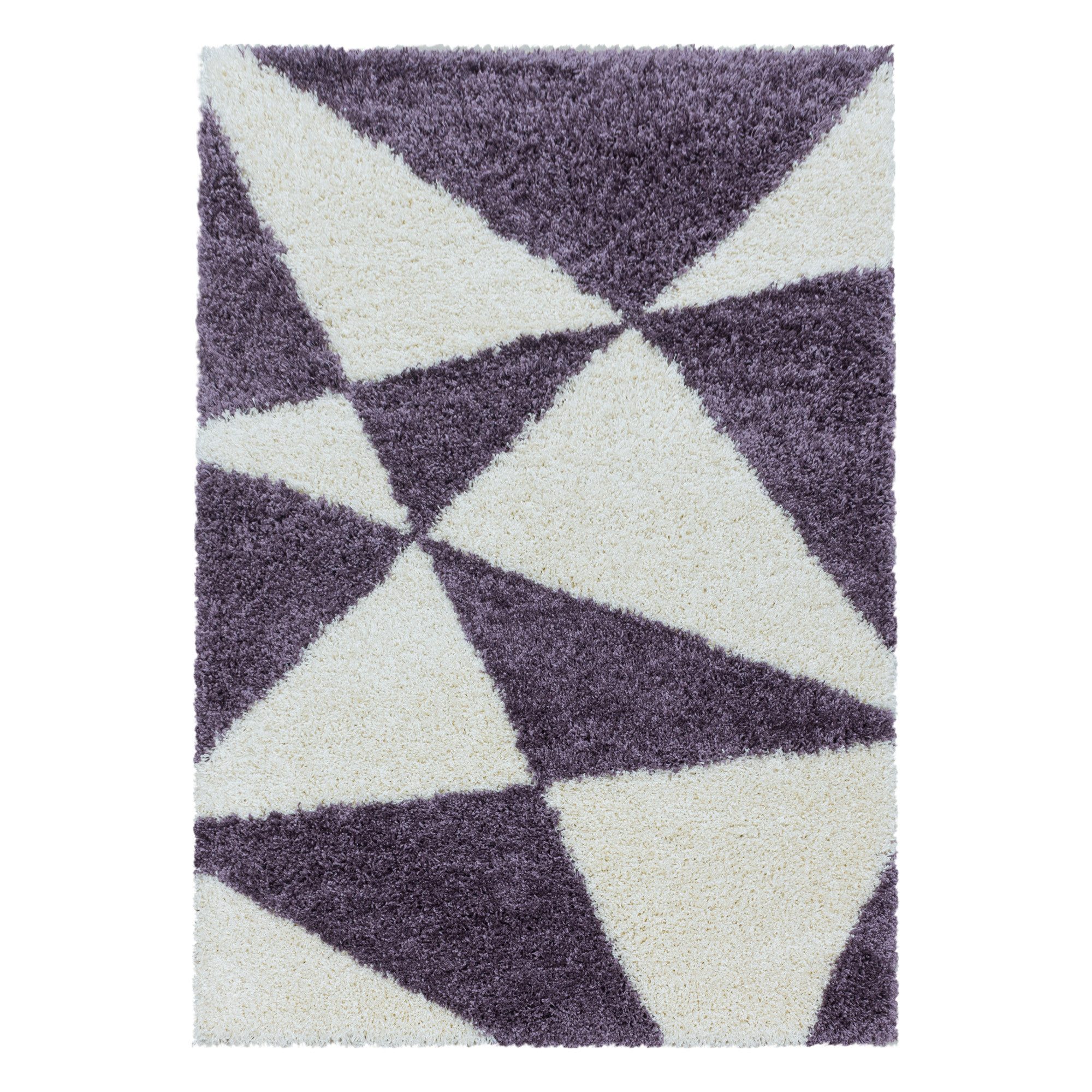 SIMPEX24 Teppich Geometrisch Design, Rechteckig, Höhe: günstig online kaufen