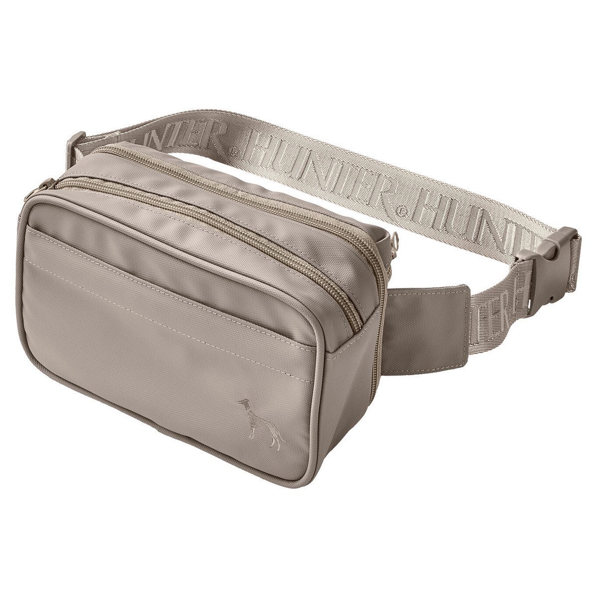 Hunter Tierbedarf Gürteltasche Crossbody-Tasche Seoul inkl. Decke greige