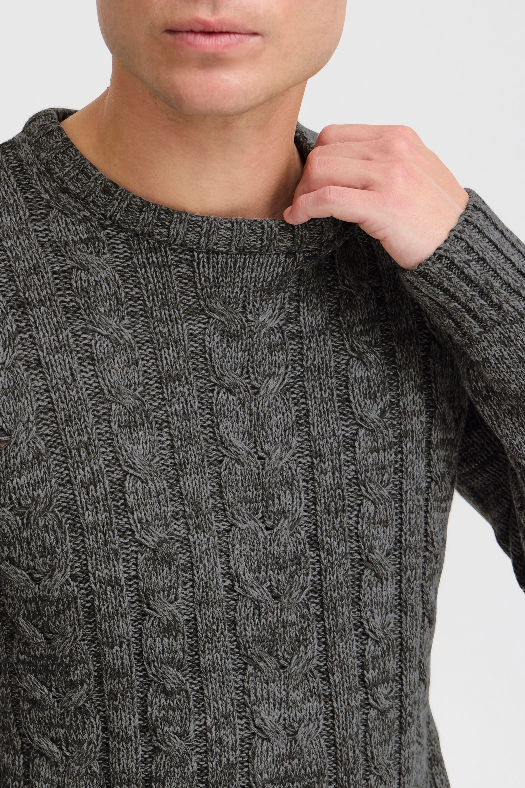!Solid Strickpullover SDPhilemon Strickpulli mit Zopfstrickmuster