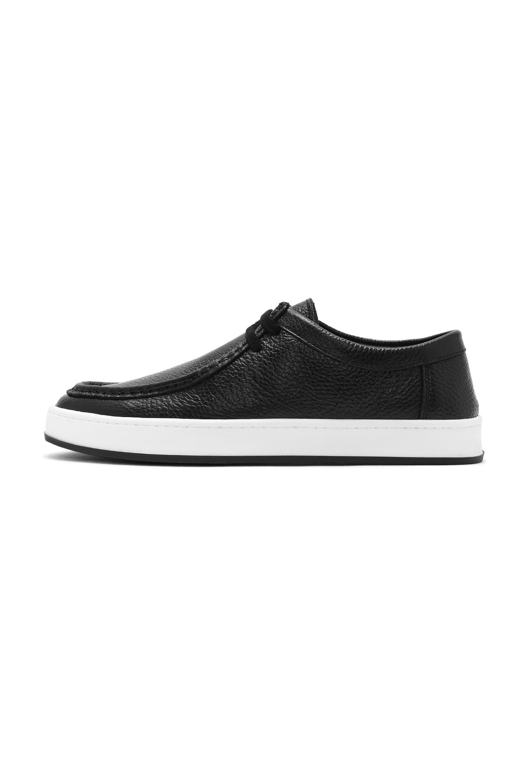 Lässige Schuhe aus Leder Schnürschuh