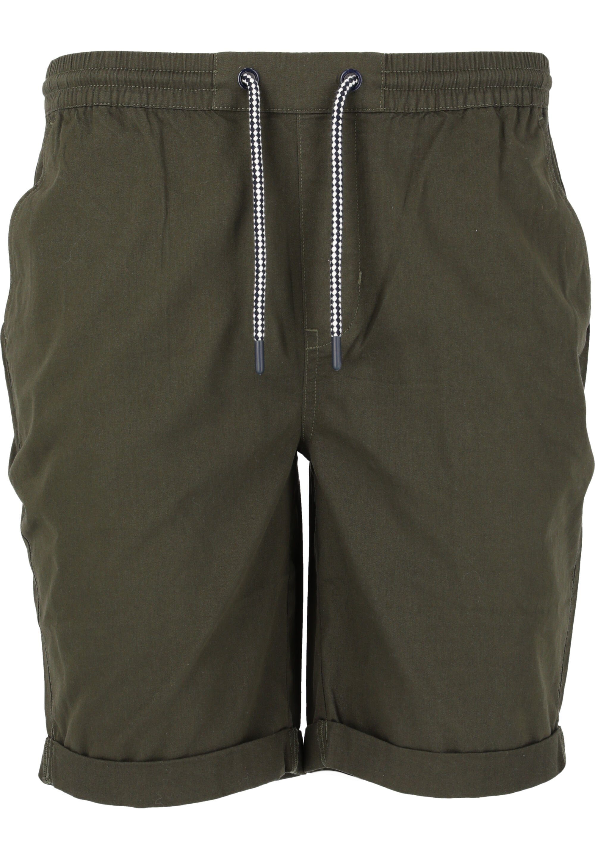 CRUZ Shorts Gilchrest mit praktischen grün Seitentaschen