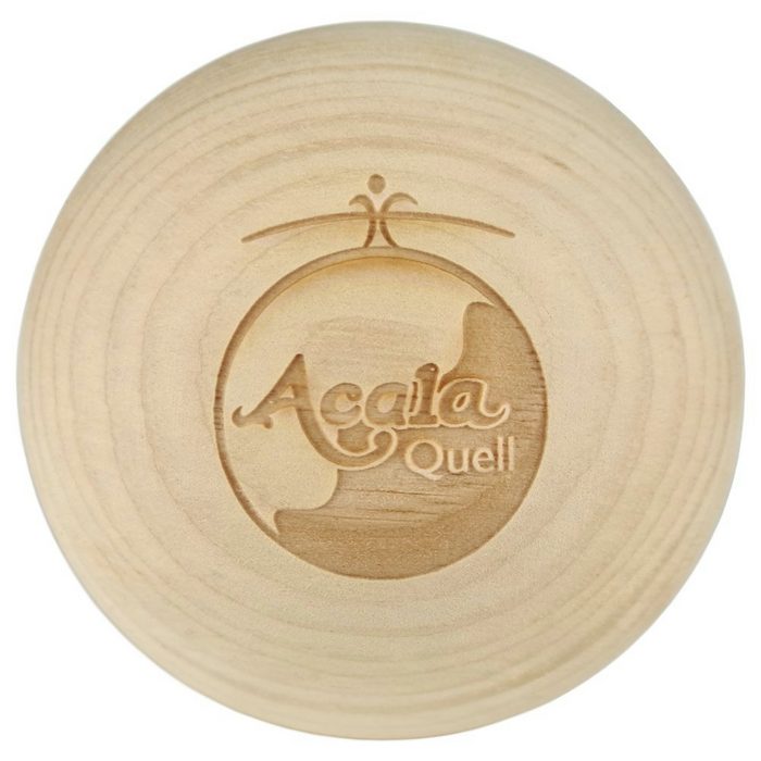 AcalaQuell Holzdekor Zirbenholzkugel 70mm für Glas Karaffe Aurora 1 l