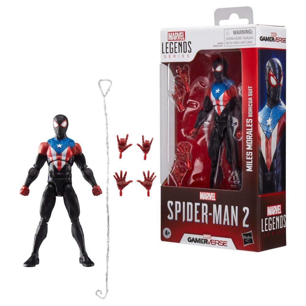 Hasbro Actionfigur Spider-Man 2 Marvel Legends Gamerverse Actionfigur Miles Morales (Bori