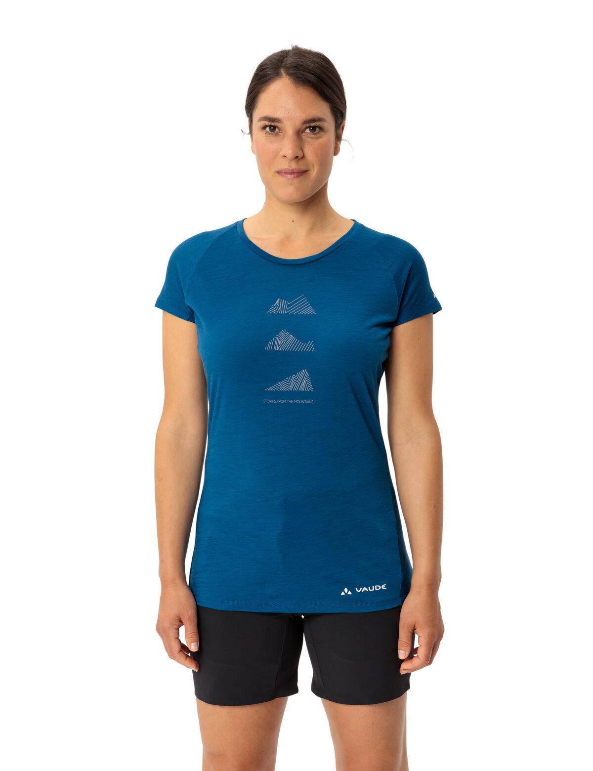 VAUDE T-Shirt Women's Tekoa Wool T-Shirt (1-tlg) schnelltrocknendes und funktionelles Shirt