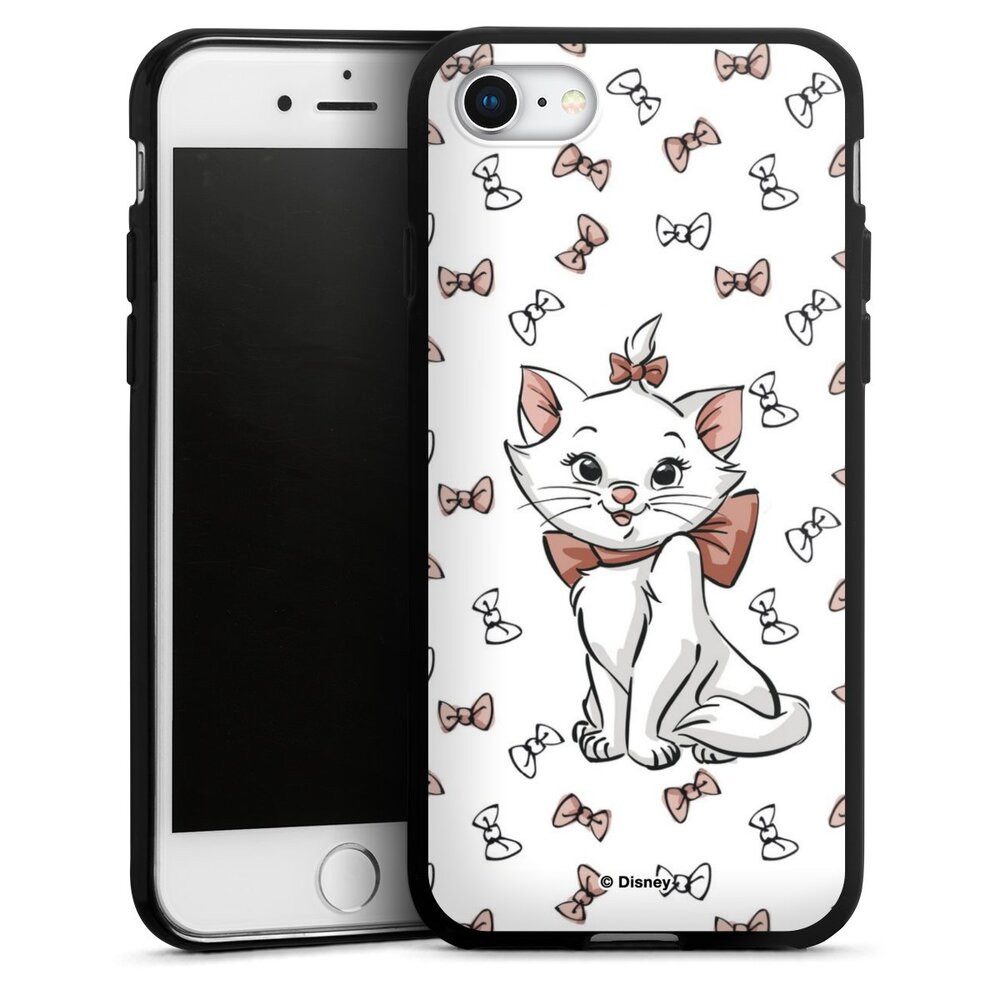 DeinDesign Handyhülle Aristocats Marie Disney Katze Marie Shy, Apple iPhone 8 Silikon Hülle Bumper Case Handy Schutzhülle