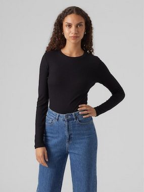 Vero Moda Langarmshirt VMROMA LS SLIM TOP JRS NOOS