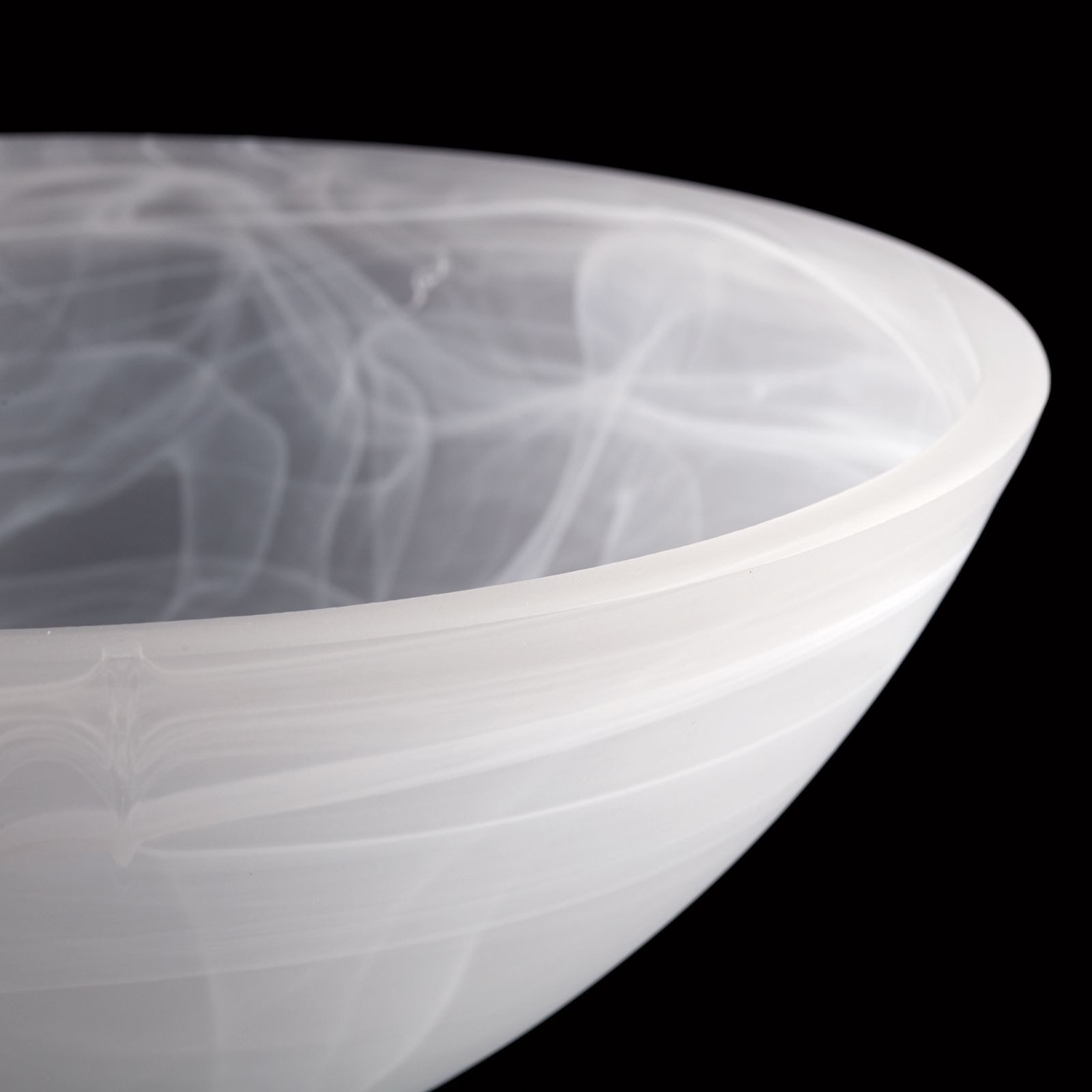 Orion Leuchten Lampenschirm Ersatzglas Alabaster Ø 250mm für Fassung E27