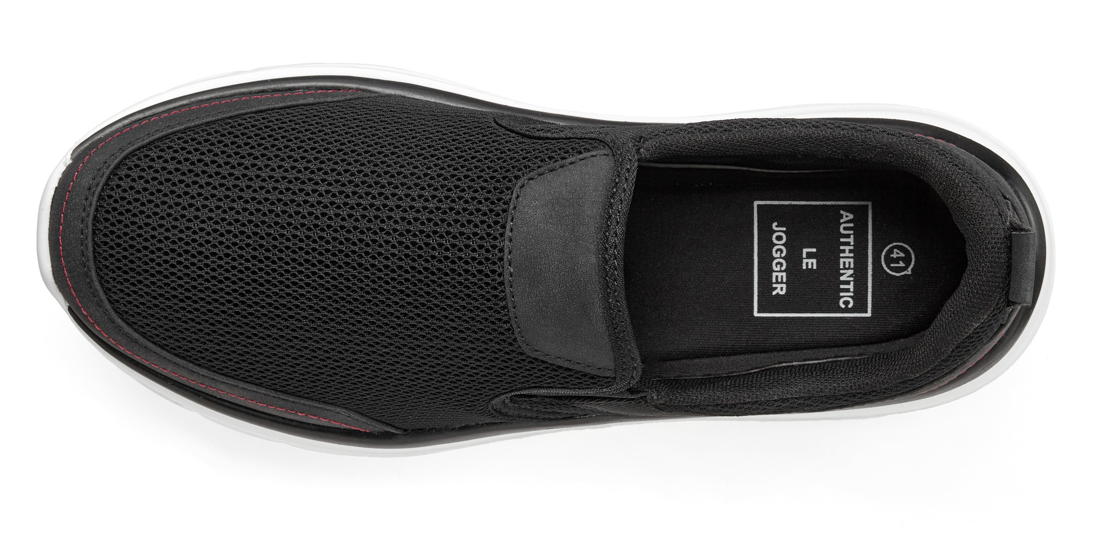 AUTHENTIC LE JOGGER Slipper, Halbschuhe, Freizeitschuhe, Turnschuh, Slip-On-Sneaker Sneaker zum Reinschlüpfen Unisex VEGAN