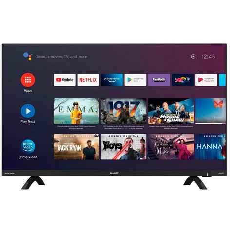 Sharp 1T-C32DIx LED-Fernseher (81,3 cm/32 Zoll, WXGA, Android TV, Smart-TV)