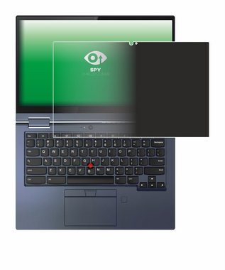 upscreen Blickschutzfolie für Lenovo ThinkPad C13 Yoga Gen 1, Displayschutzfolie, Blaulichtfilter Privacy Folie Schutzfolie Sichtschutz klar Anti-Spy